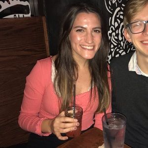 Peach Long Sleeve Crop Top